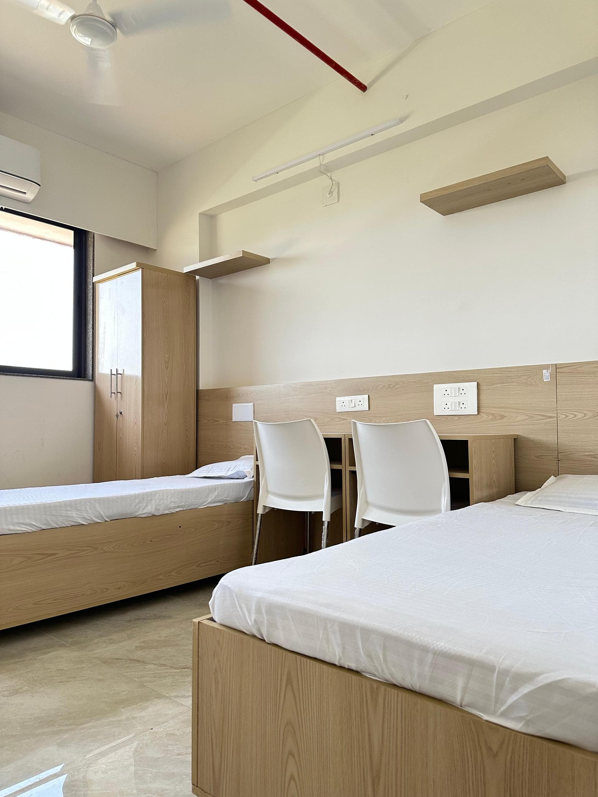 Iris Room 3 at Unoloft PG near Nirma University Ahmedabad